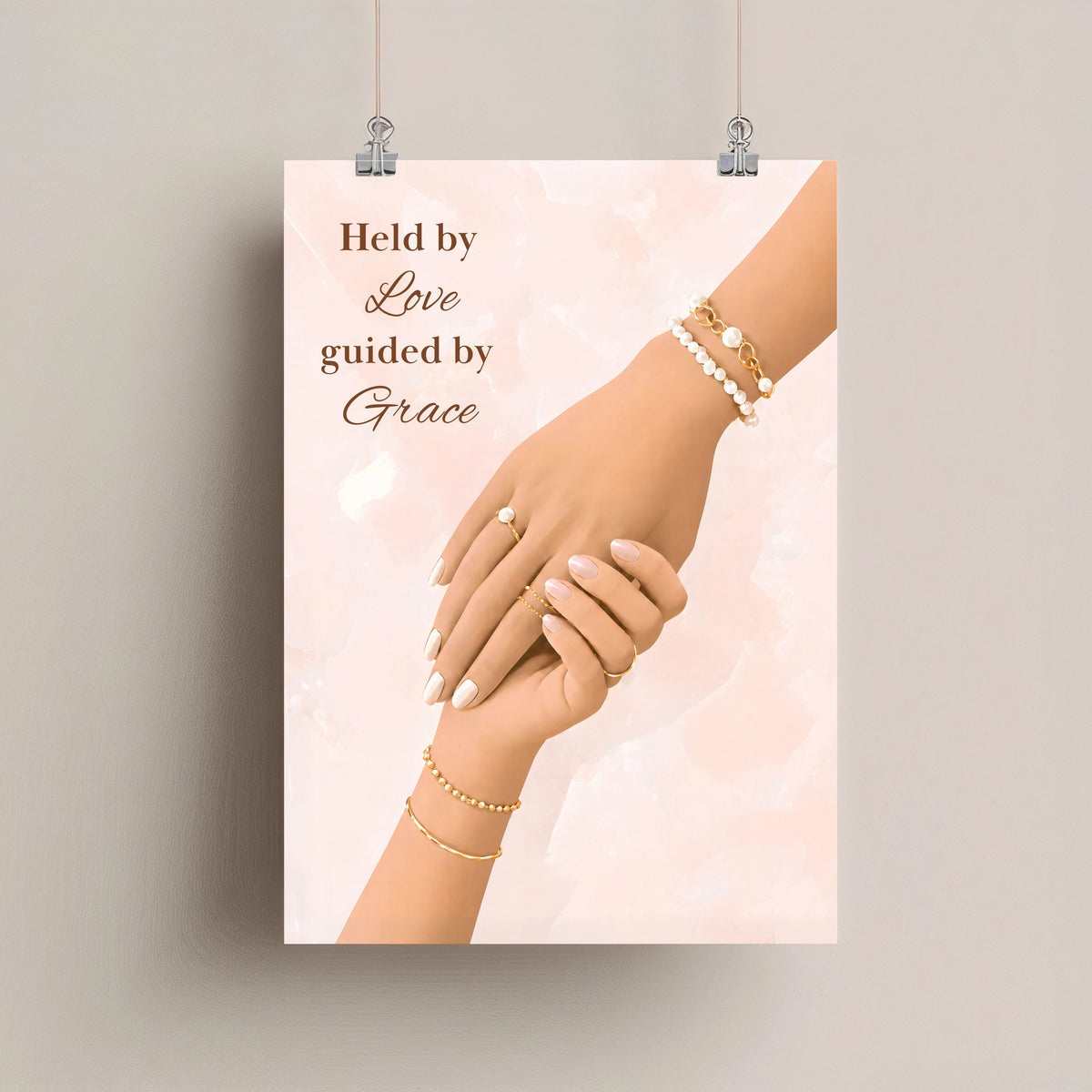 Held by Love, Guided by Grace | Christian Affirmation