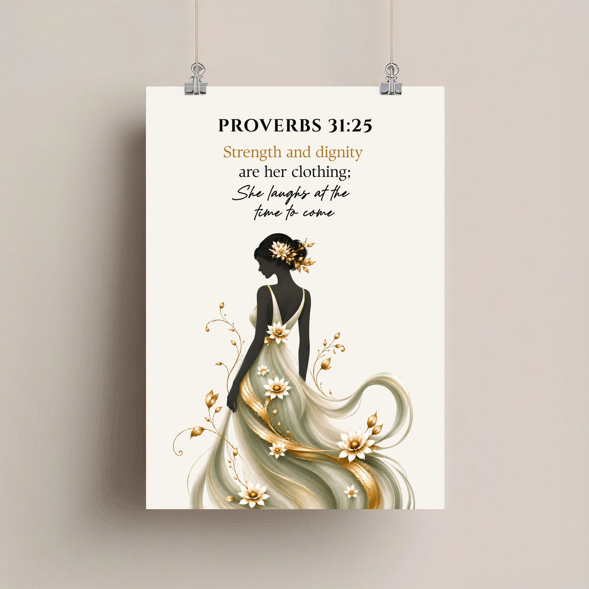 Proverbs 31:25 | Strength and Dignity