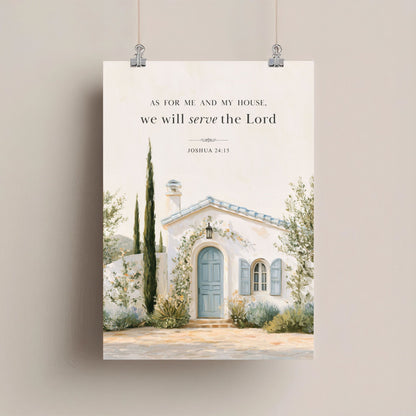 Joshua 24:15 | Christian Home Blessing