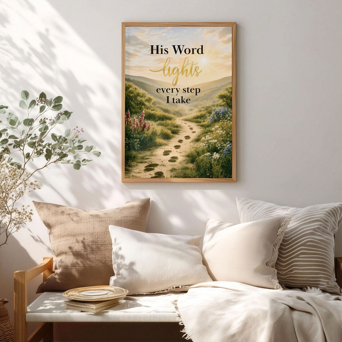 His Word Lights Every Step I Take | Christian Faith