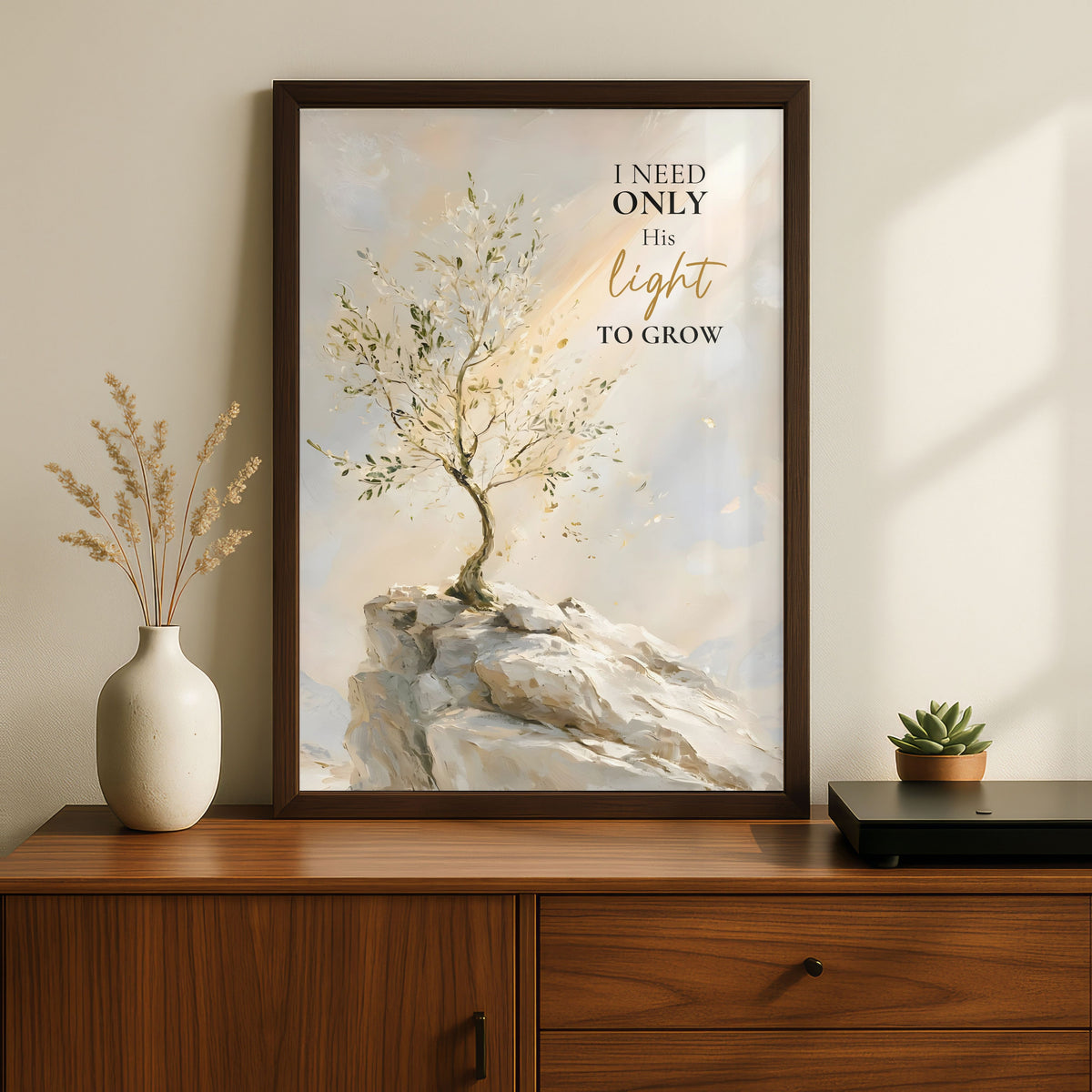 Rooted by His Light | Christian Affirmation