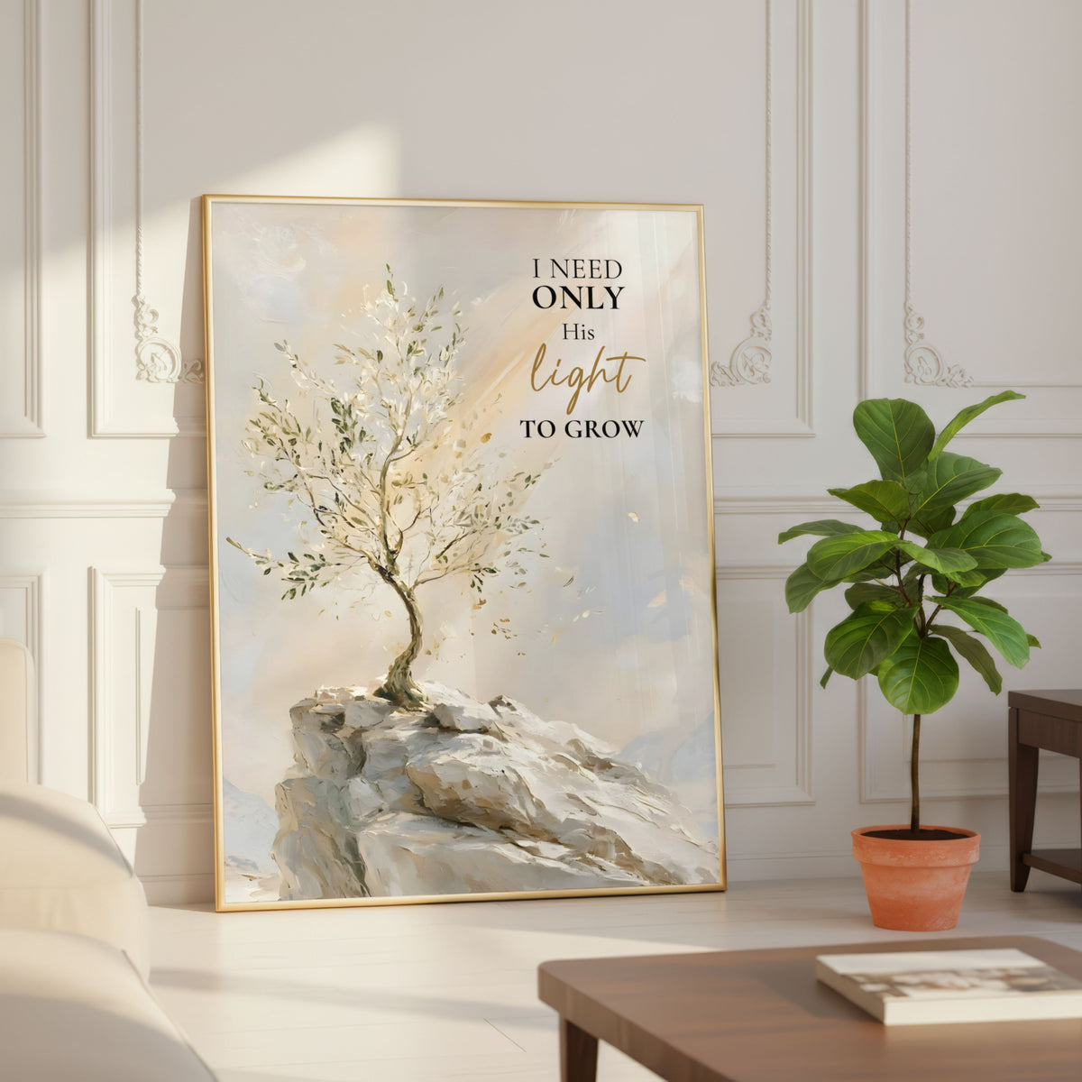 Rooted by His Light | Christian Affirmation