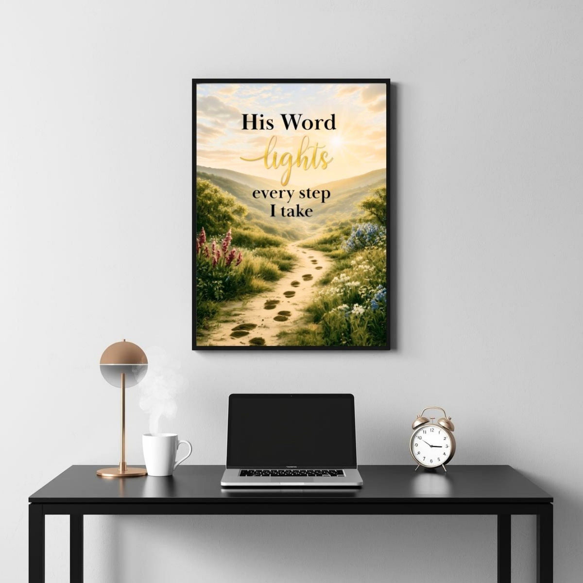 His Word Lights Every Step I Take | Christian Faith