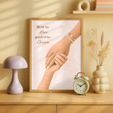 Held by Love, Guided by Grace | Christian Affirmation Wall Art