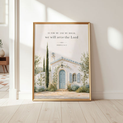 Joshua 24:15 | Christian Home Blessing