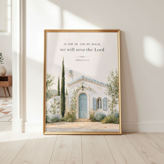 Joshua 24:15 | Christian Home Blessing