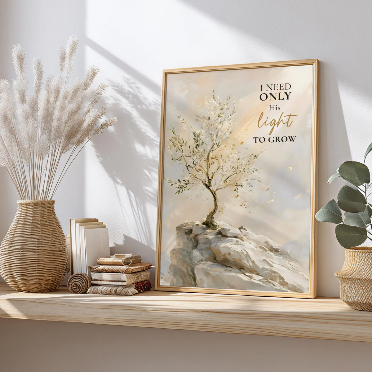 Rooted by His Light | Christian Affirmation