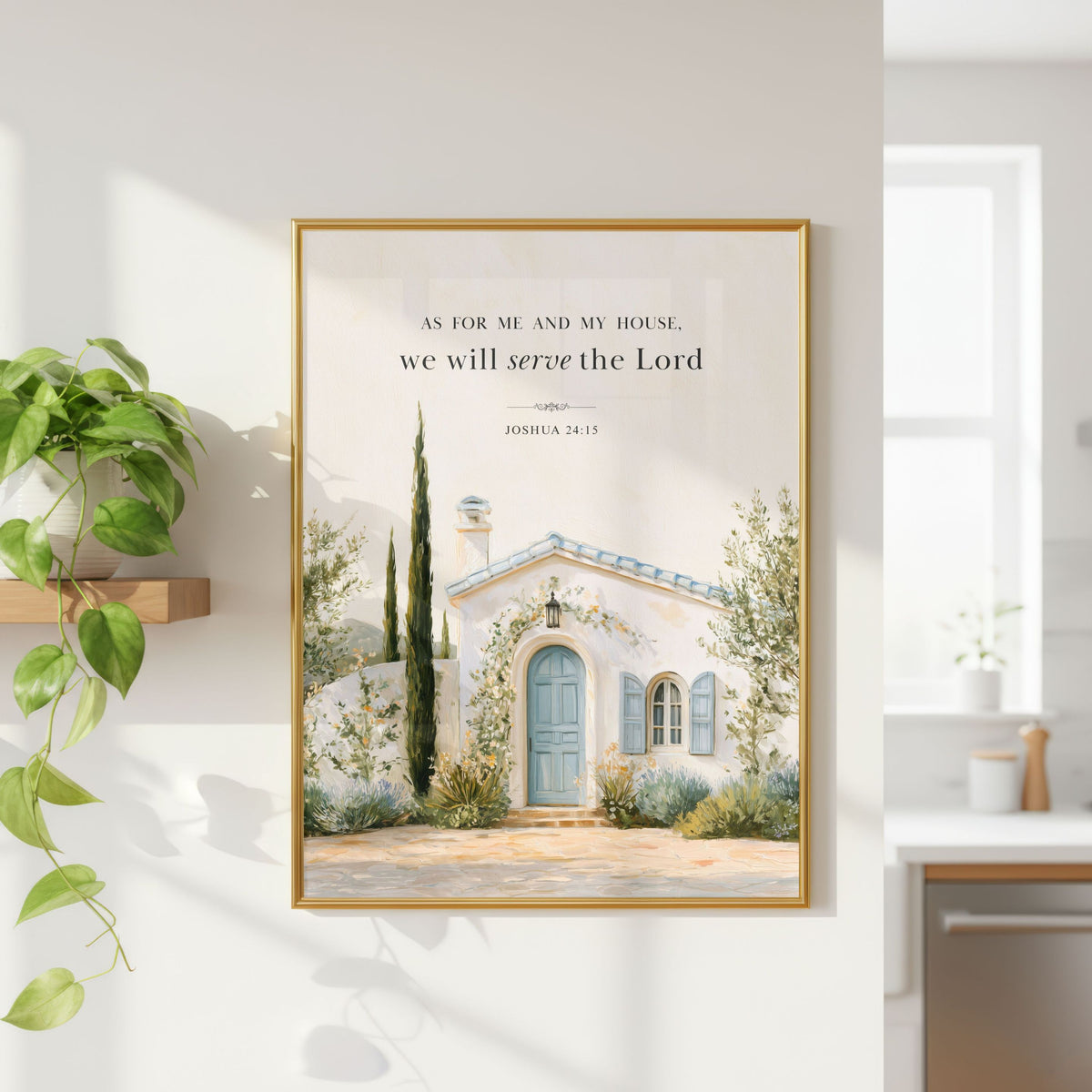 Joshua 24:15 | Christian Home Blessing