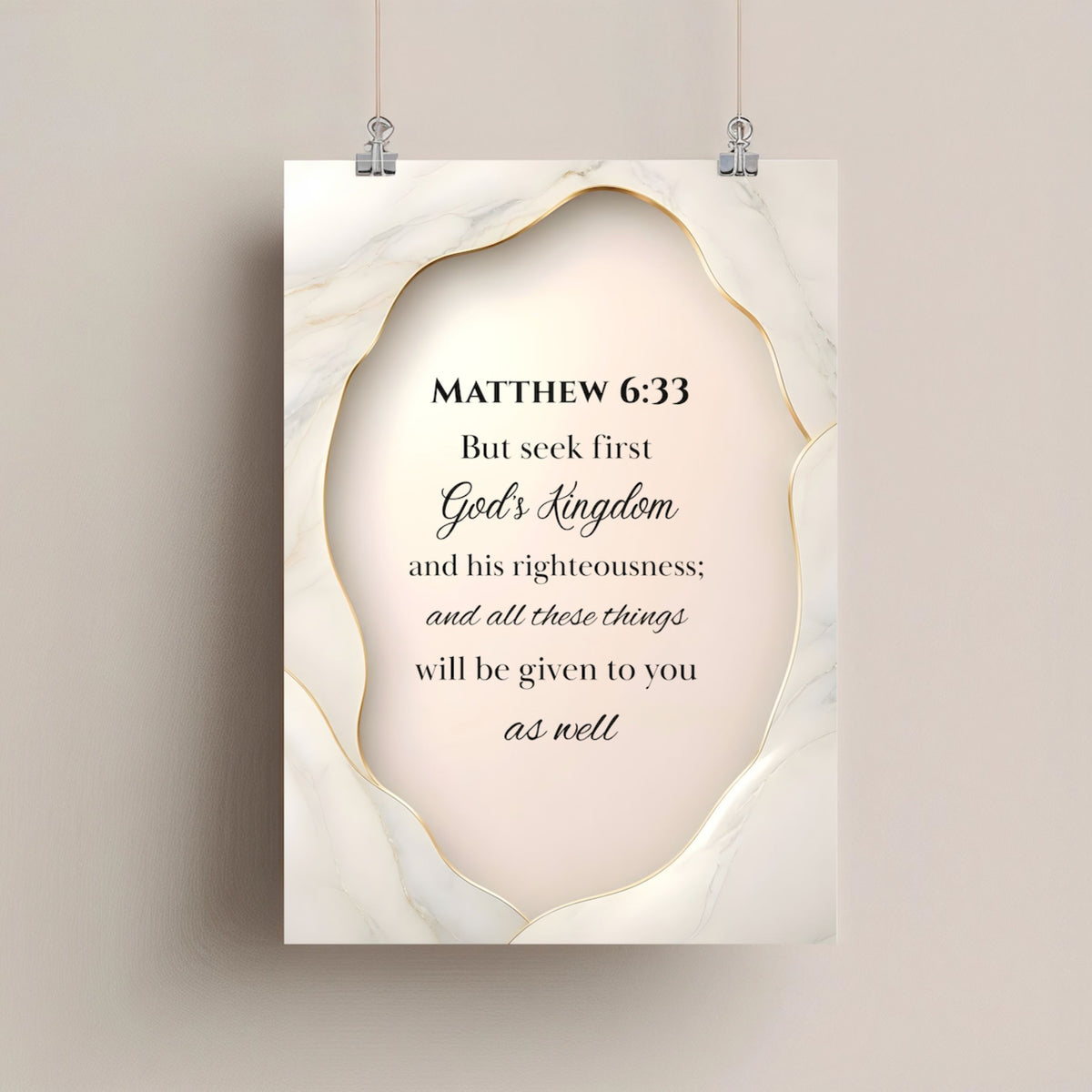 Matthew 6:33 | Seek First God's Kingdom