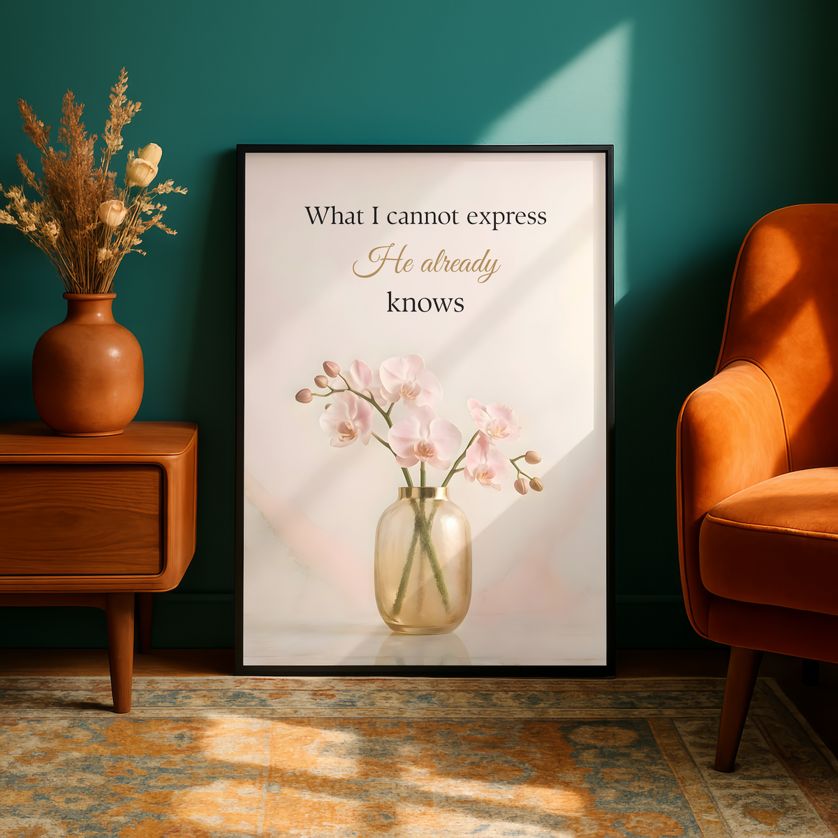 What I Cannot Express, He Already Knows | Christian Affirmation