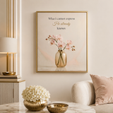 He Already Knows Wall Art | Christian Affirmation Print | Faith-Inspired Home Decor