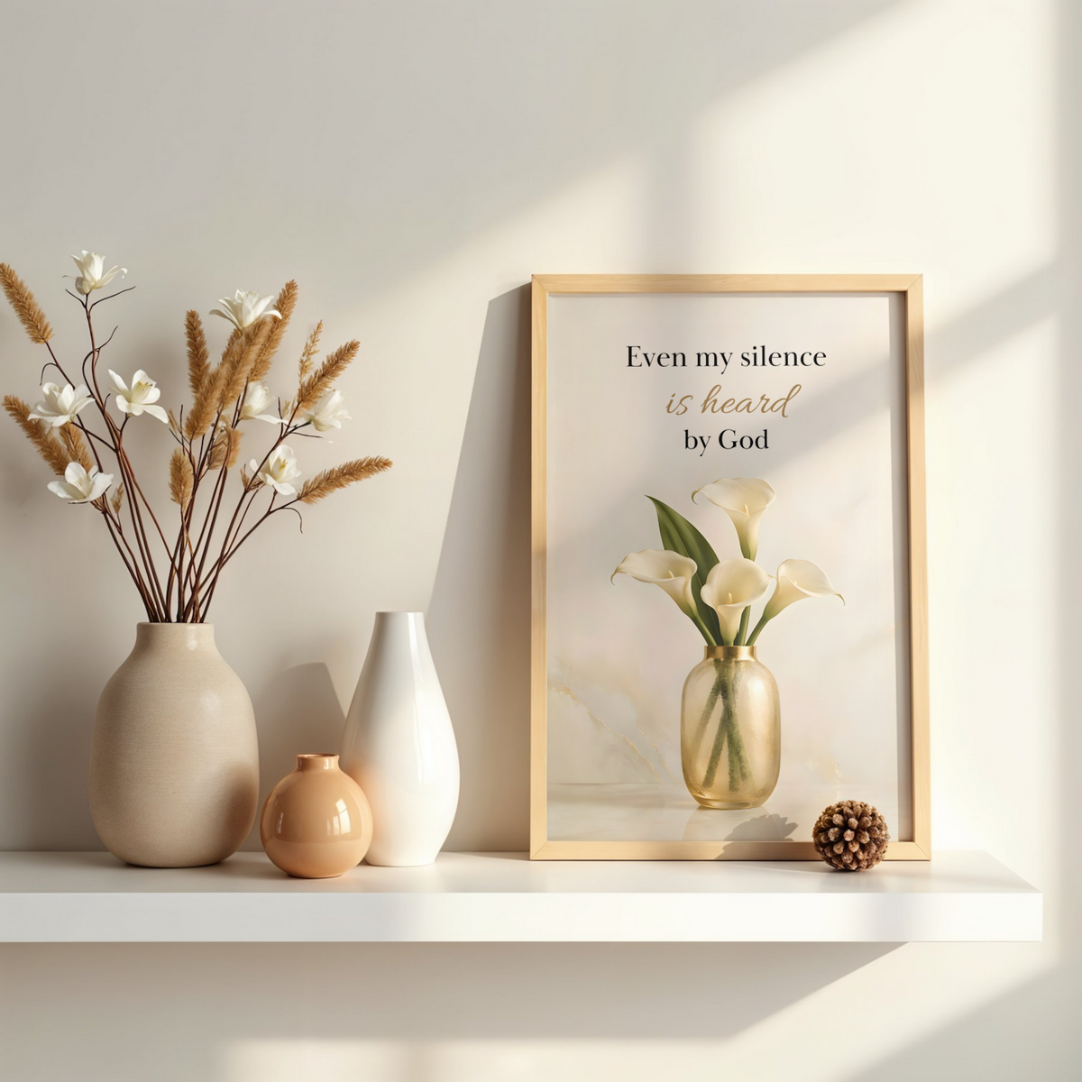 Even My Silence Is Heard by God | Christian Affirmation