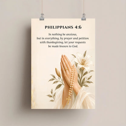 Philippians 4:6 | Be Anxious for Nothing