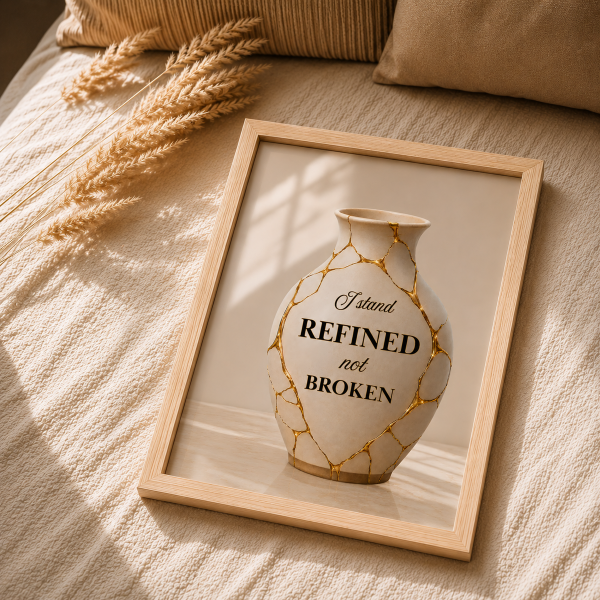 I Stand Refined, Not Broken | Christian Affirmation