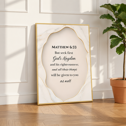 Matthew 6:33 | Seek First God's Kingdom
