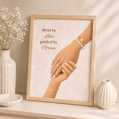 Held by Love, Guided by Grace | Christian Affirmation