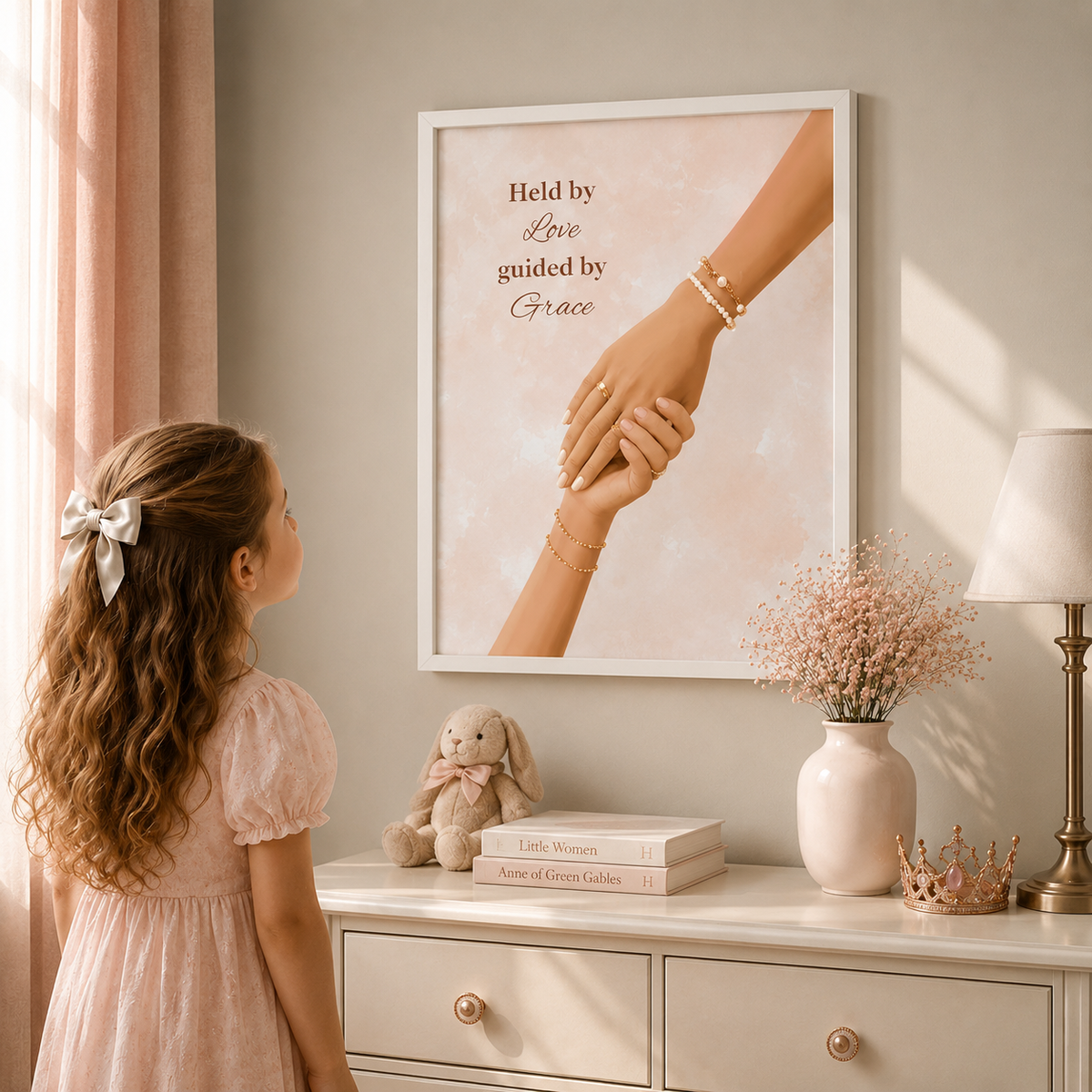 Held by Love, Guided by Grace | Christian Affirmation