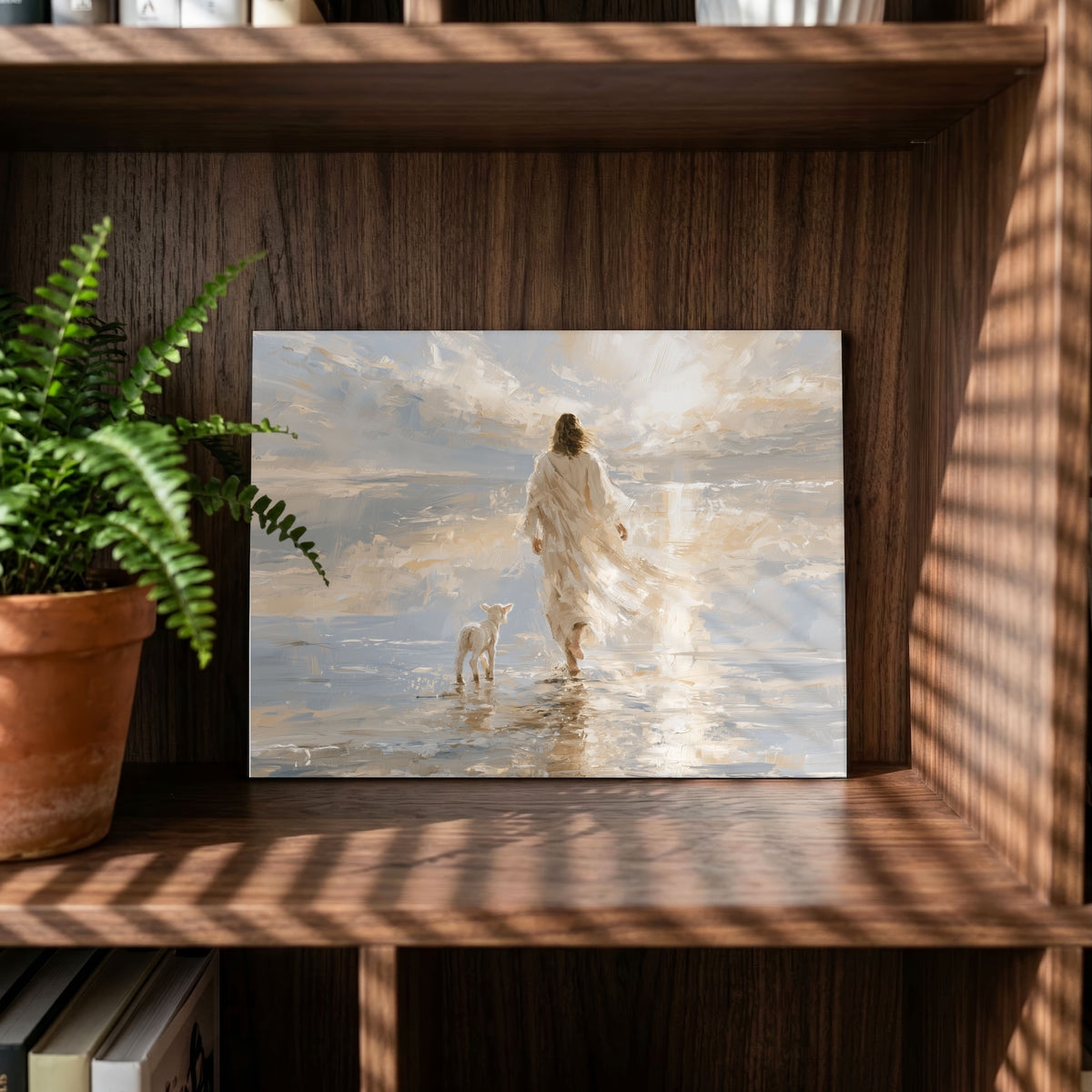 Walk Beside Him | Faith & Guidance - Canvas
