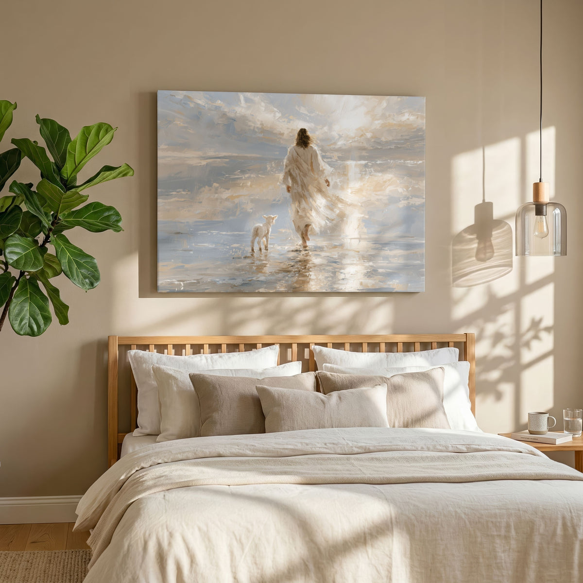 Walk Beside Him | Faith & Guidance - Canvas
