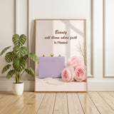 Beauty Will Bloom Where Faith Is Planted | Christian Affirmation Wall Art