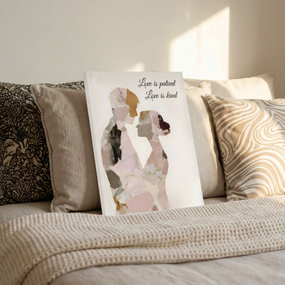 Love Is Patient | Affirmation - Canvas