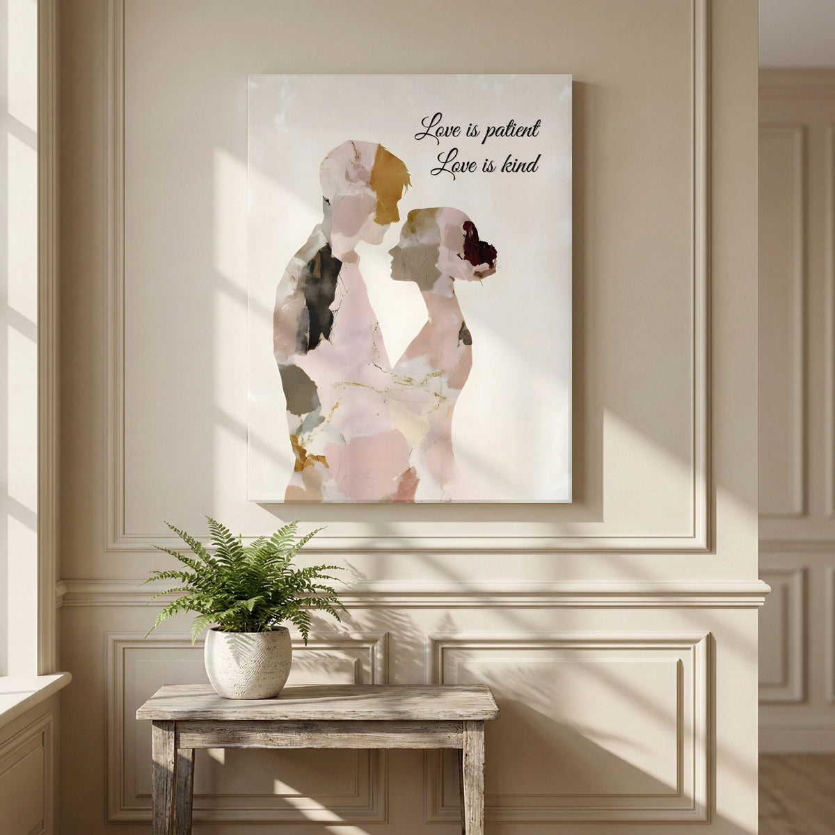 Love Is Patient | Affirmation - Canvas