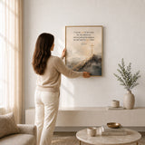 John 8:12 | The Light of the World | Christian Wall Art