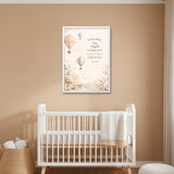 Psalm 91:11 Nursery Wall Art | Christian Baby Room Decor