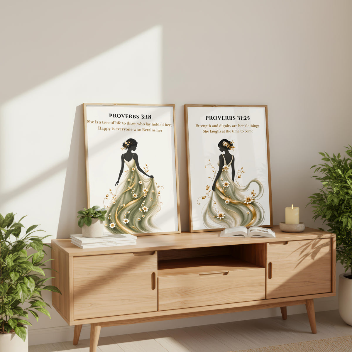 Proverbs 3:18 | A Tree of Life | Christian Wall Art