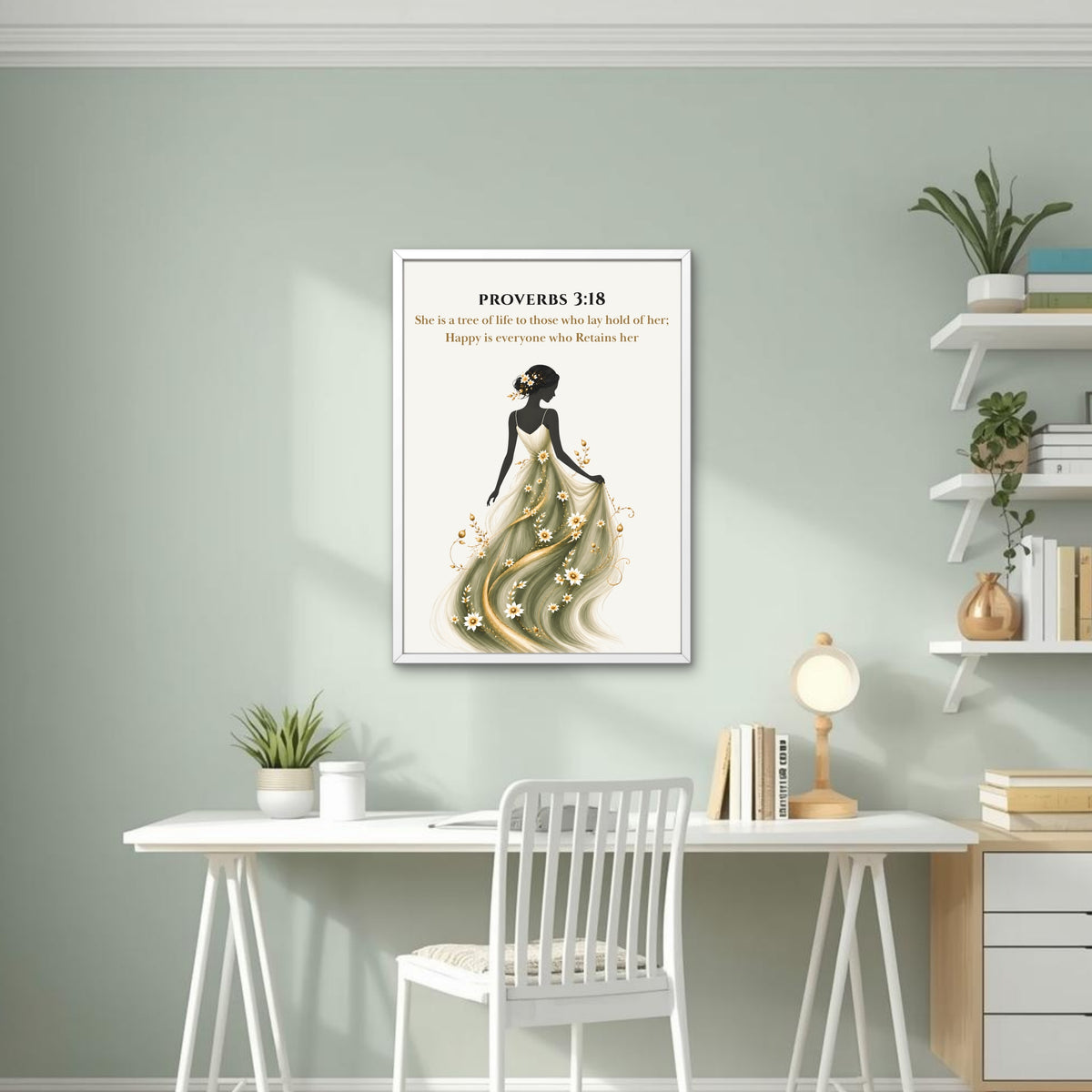 Proverbs 3:18 | A Tree of Life | Christian Wall Art
