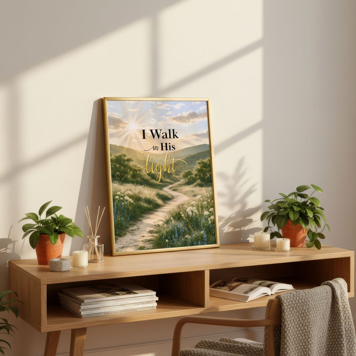 I Walk in His Light | Christian Faith