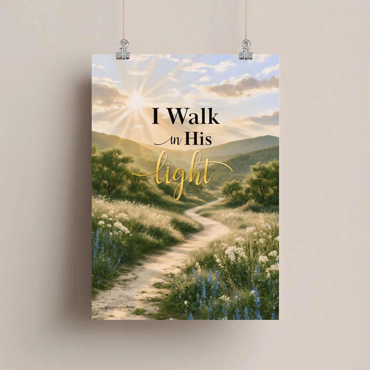 I Walk in His Light | Christian Faith