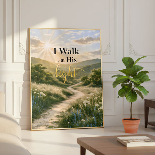 I Walk in His Light | Christian Faith