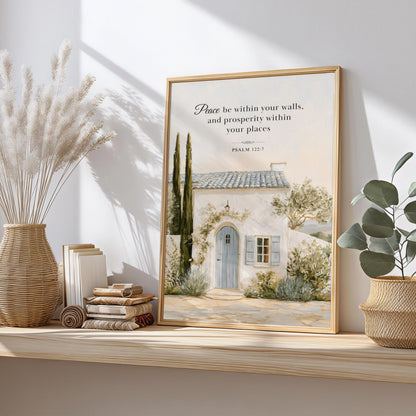 Psalm 122:7 | Christian Home Blessing