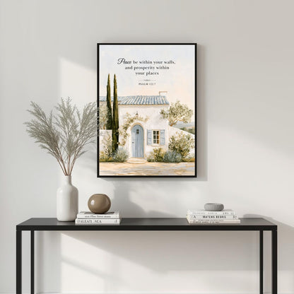 Psalm 122:7 | Christian Home Blessing