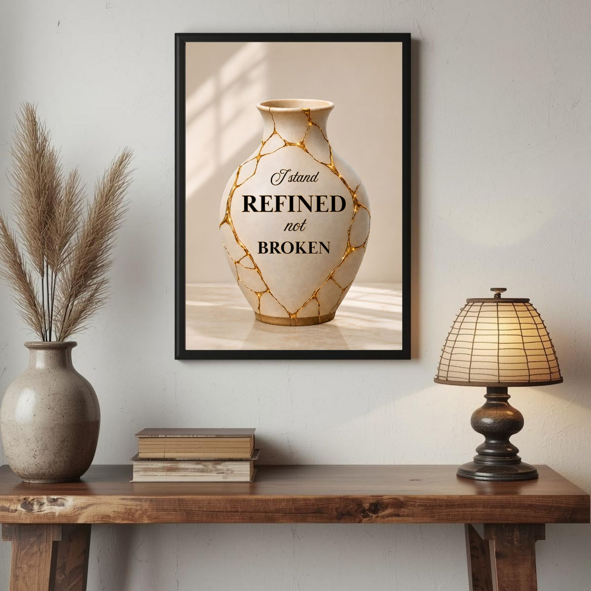 I Stand Refined, Not Broken | Christian Affirmation