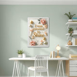 I Was Created to Shine | Christian Affirmation Wall Art