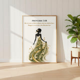 Proverbs 3:18 | A Tree of Life | Christian Wall Art