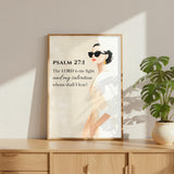 Psalm 27:1 | The Lord Is My Light | Christian Wall Art