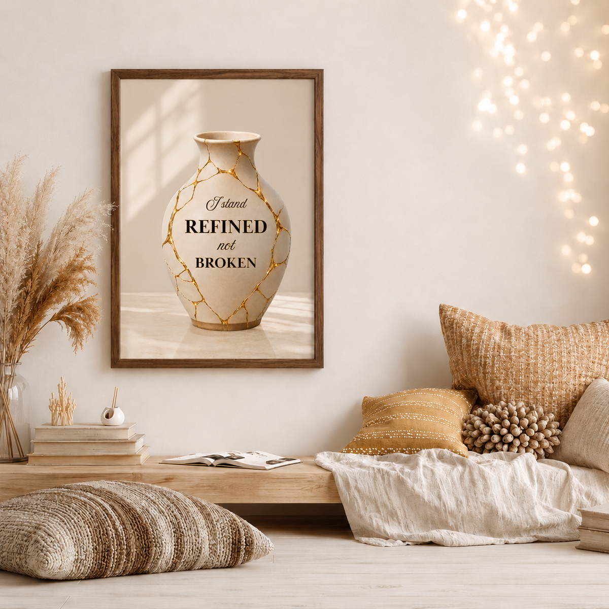I Stand Refined, Not Broken | Christian Affirmation