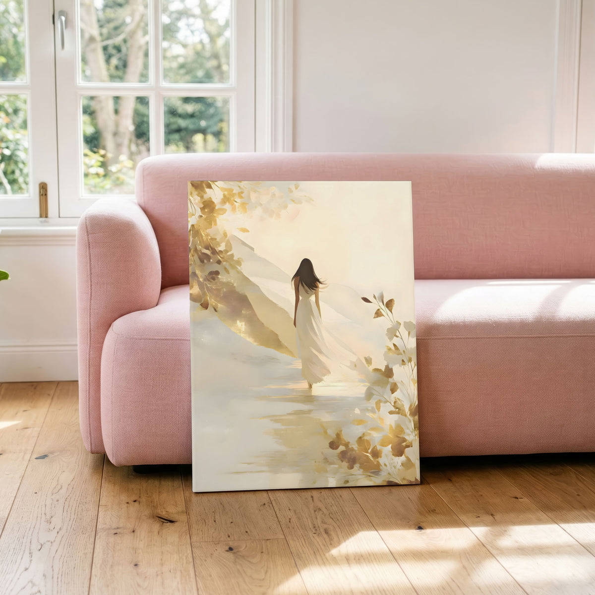 Into The Wilderness | Feminine Wall Art - Canvas