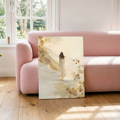 Into The Wilderness | Feminine Wall Art - Canvas