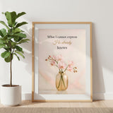 He Already Knows Wall Art | Christian Affirmation Print | Faith-Inspired Home Decor
