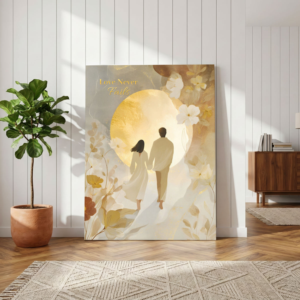 Together in His Light | Faith & Love - Canvas