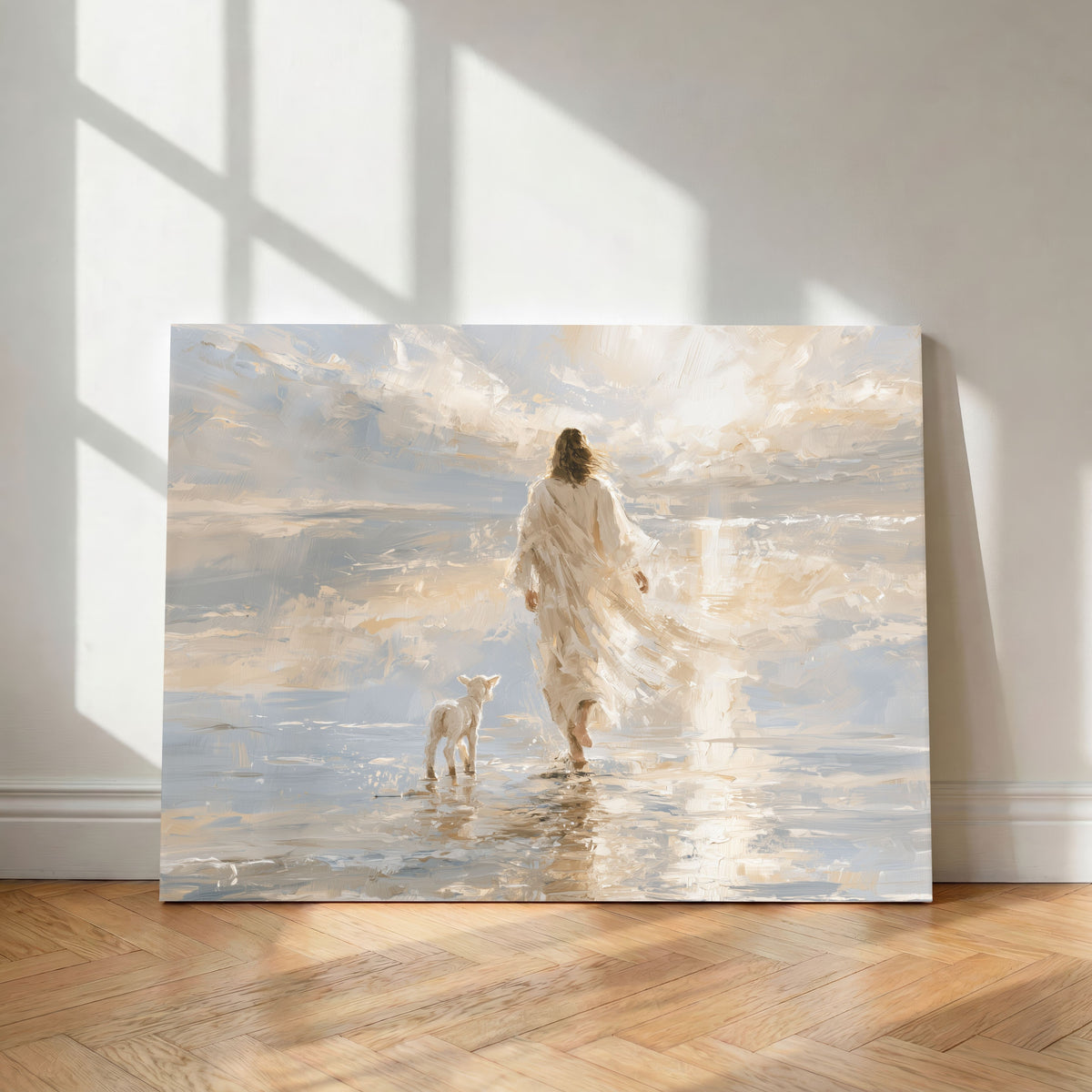 Walk Beside Him | Faith & Guidance - Canvas