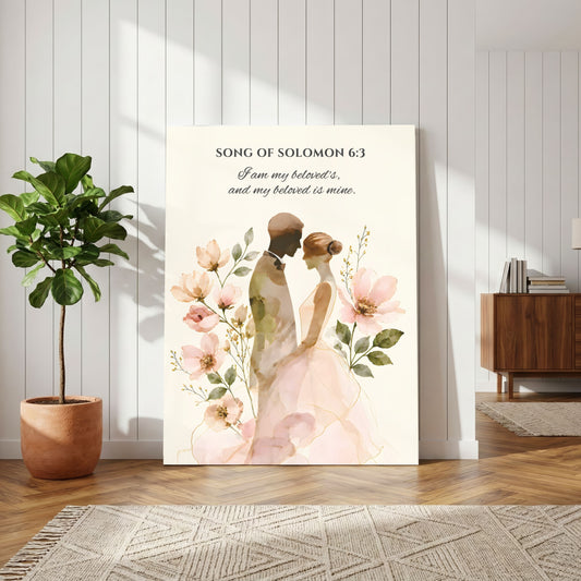 Song Of Solomon 6.3 | Christian Art - Canvas